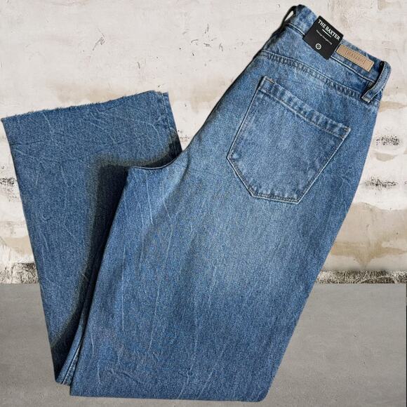 Blank NYC NWT The Baxter Rib Cage Straight Leg Jeans-Size 25 - Picture 4 of 6